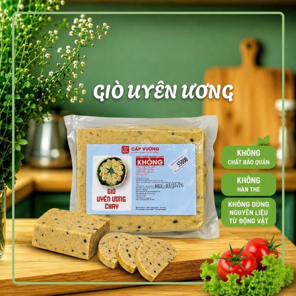 Giò Uyên Ương Chay